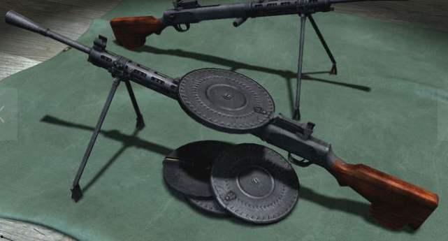 歪把子机枪视频