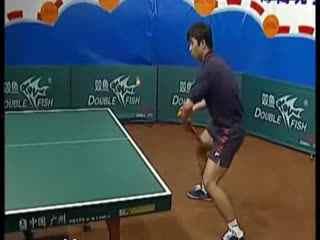 乒乓球接发球视频