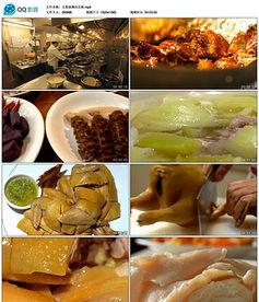餐饮分菜视频